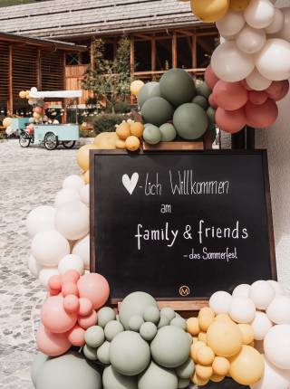 Sommerfest "family & friends" Symbolfoto